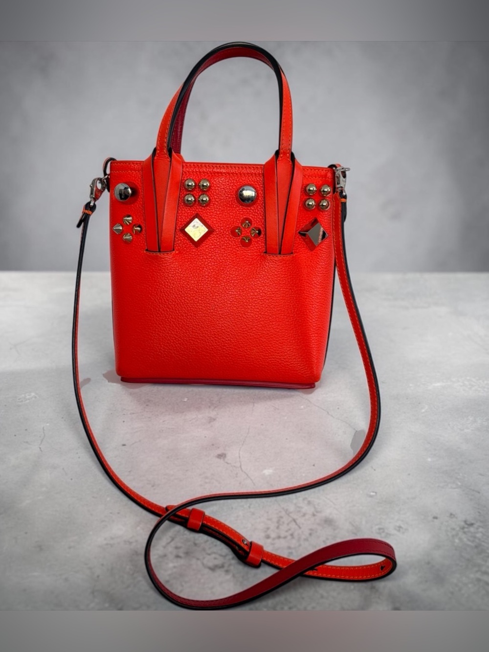 Christian Louboutin Cabata Tote Leather Mini